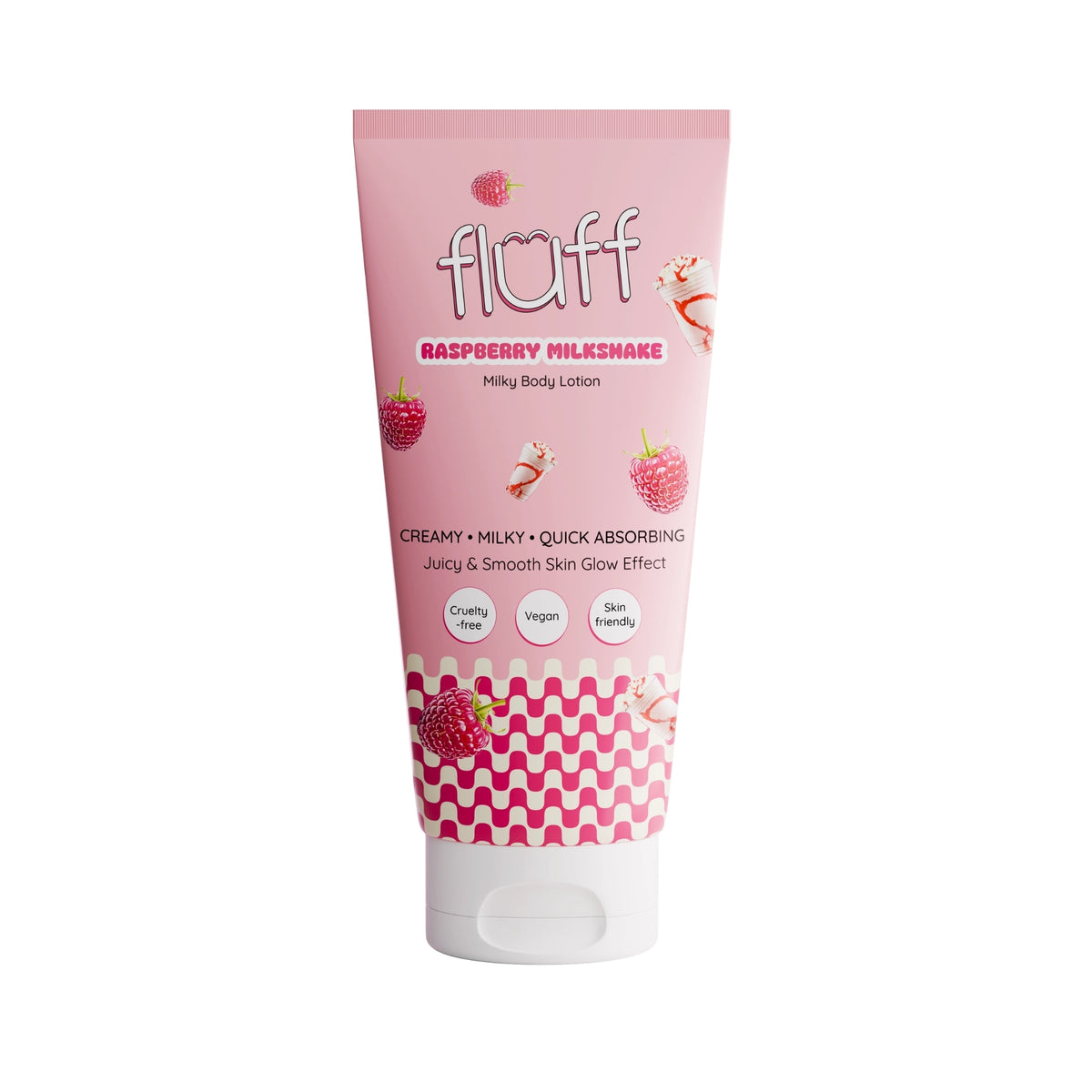 Raspberry Milkshake Body Lotion | Fluff