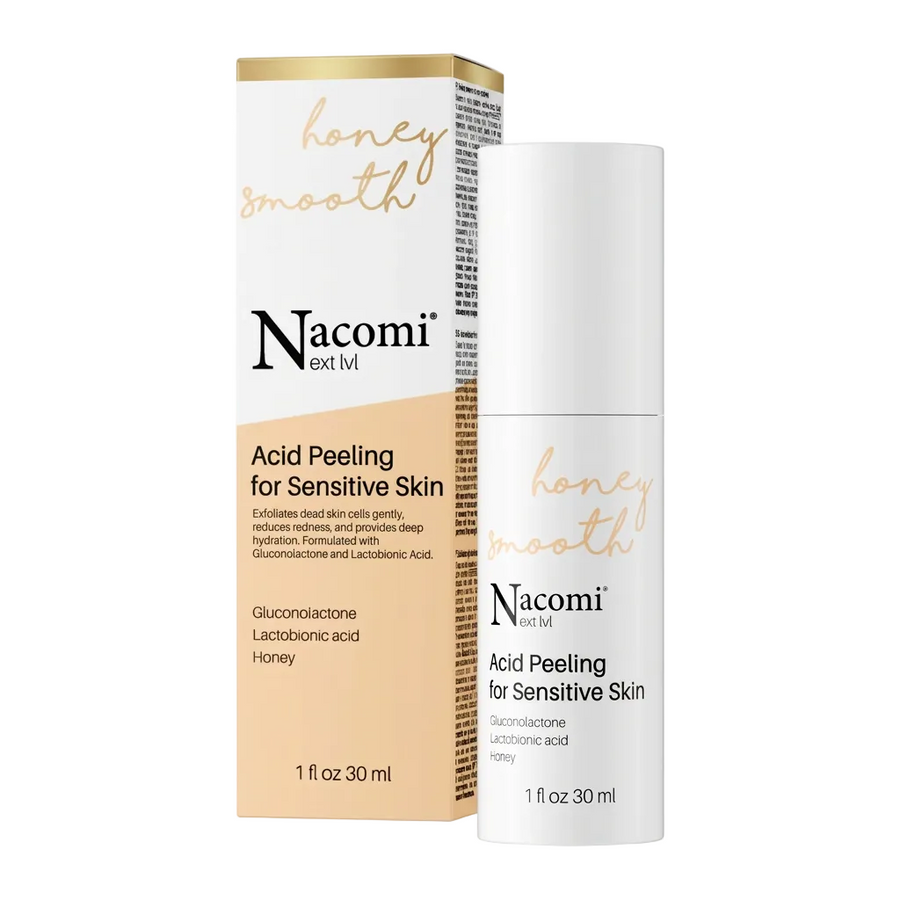Acid peeling for sensitive skin | Nacomi next level