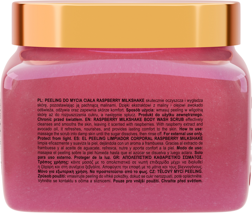 Raspberry Milkshake Body Scrub | Fluff