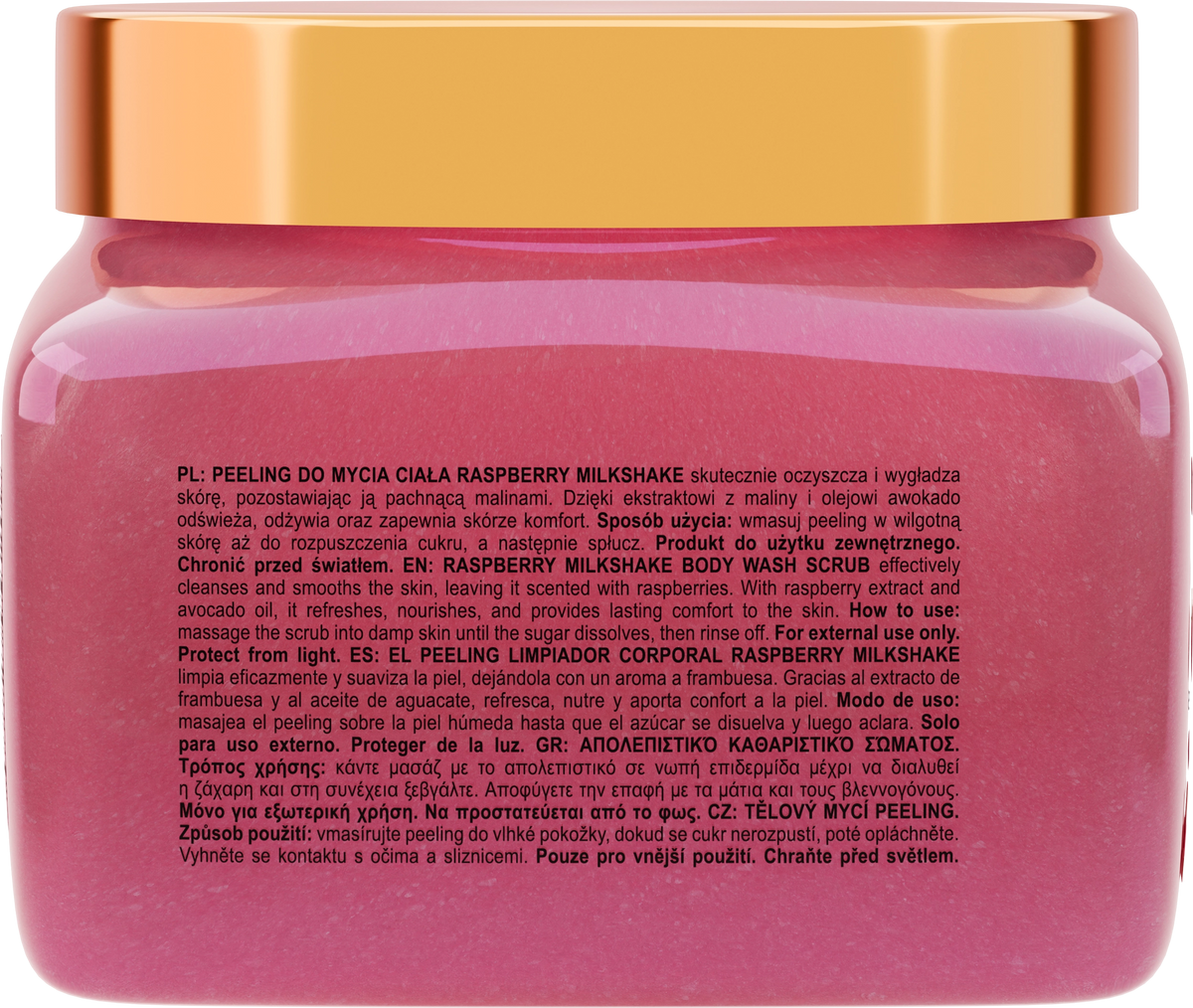 Raspberry Milkshake Body Scrub | Fluff