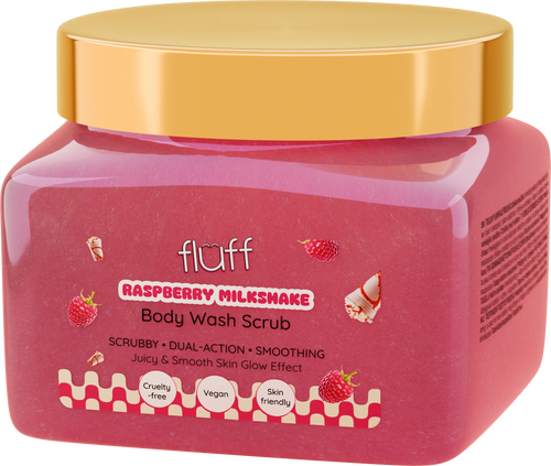 Raspberry Milkshake Body Scrub | Fluff
