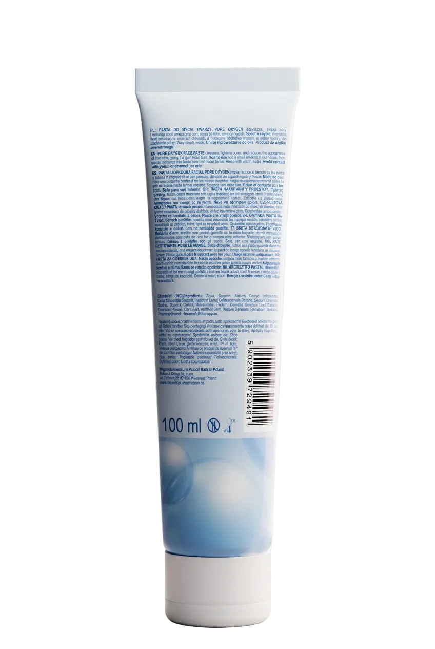 Pore oxygen face paste | Nacomi next level