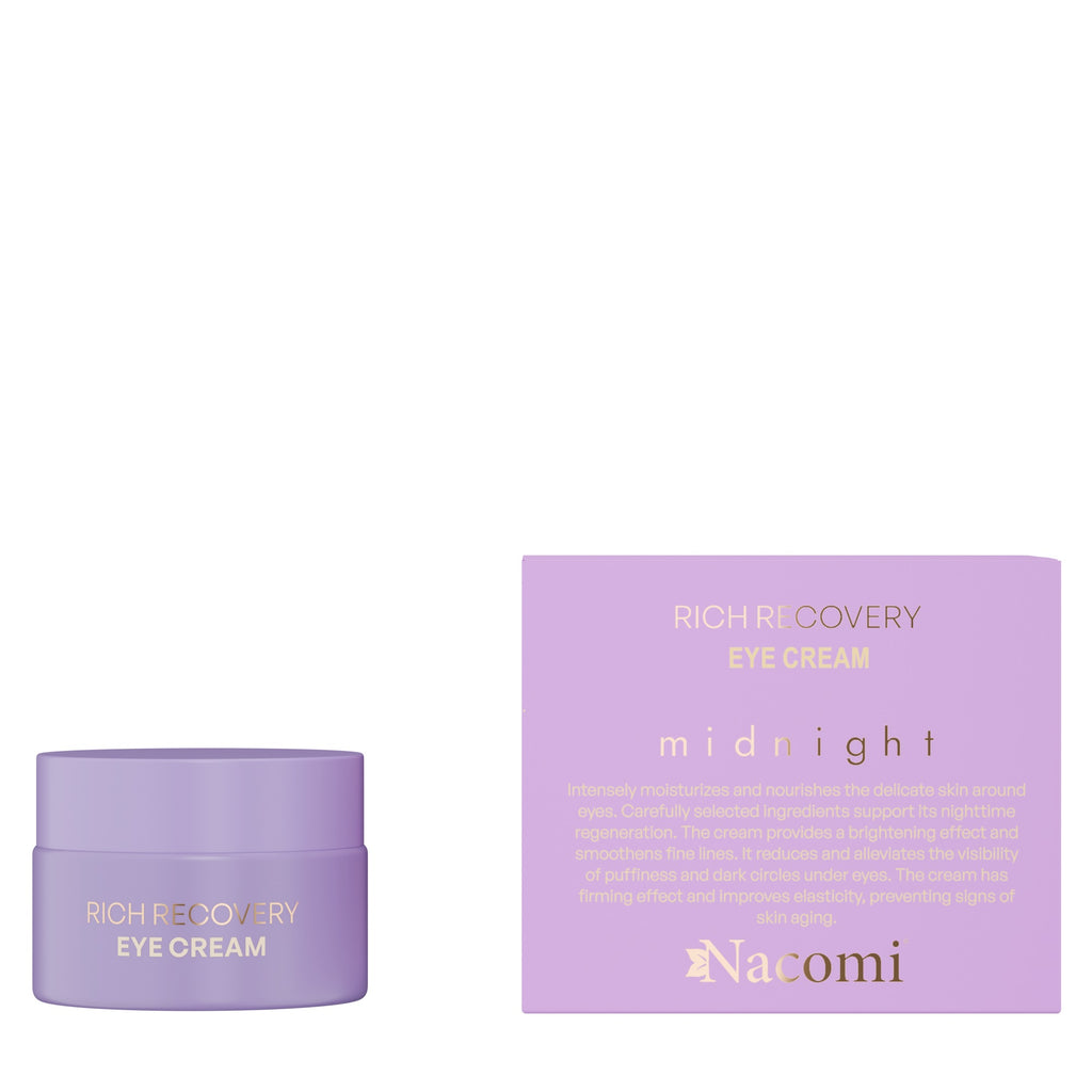 Nacomi Midnight -  Eye cream rich recovery